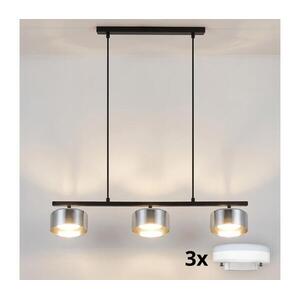 Brilagi - LED RGB dimmelhető csillár AURA LUX 3xGX53/14W/230V Wi-Fi Tuya fekete/füstszínű BG3465+3xIM1490 kép