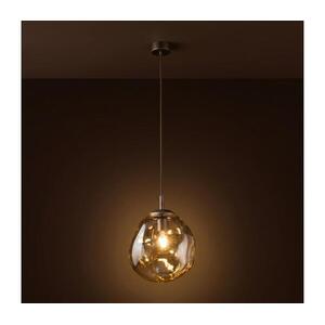 Brilagi - VULCANO kábellel függőlámpa 1xE27/15W/230V átm. 25 cm bronz/füstös bézs 11624 kép