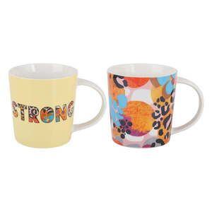 Porcelán bögre szett 2 db-os 380 ml Be Fierce – Maxwell & Williams kép
