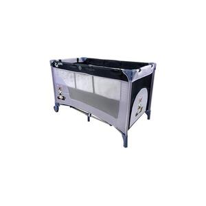 COSING - Utazóágy állítható pozíciókkal ADAM Zebra Grey C-0141G kép