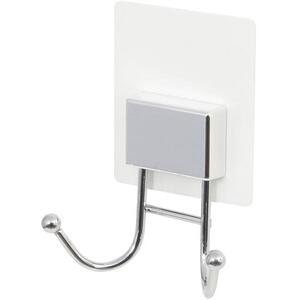 COMPACTOR Bestlock Magic Dupla öntapadós, fúrás nélkül, króm, teherbírás max. 3 kg kép