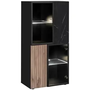Vitrin Cannes Zmwdv Cs Wsn Black/Viking/Marble Black kép