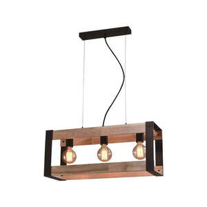 Fekete függőlámpa 20x60 cm Varna – Candellux Lighting kép