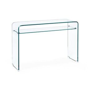 Üveg konzolasztal 35x110 cm Iride – Bizzotto kép