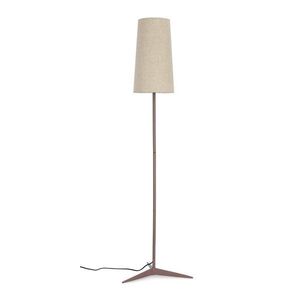 Bézs állólámpa textil búrával (magasság 166 cm) Assam – Bizzotto kép