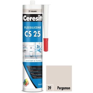 Ceresit szaniter szilikon CS 25 pergamon, 280 ml kép