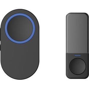 MAKETOP YF-100 kinetic doorbell, fekete kép
