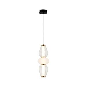 Viokef Lighting LED csillár kábelen SHINY LED/17W/230V fehér/arany 4303900 kép
