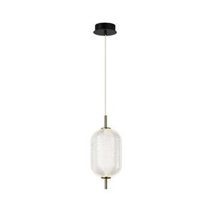 Viokef Lighting LED csillár kábelen PELLUCID LED/11W/230V arany/átlátszó 4297600 kép