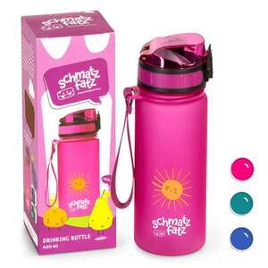 Klarstein Schmatzfatz Wakaba ivópalack | 400 ml | Tritan | Hordozószíj | BPA-mentes kép
