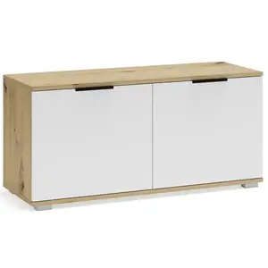 Cipősszekrény Clif ST 100 artisan/fehér kép