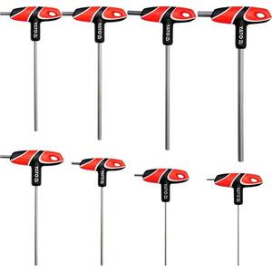 YATO Imbusz T-kulcs készlet, 8 db, 2, 5 - 10 mm kép