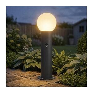 46086 - STONO kültéri lámpa mozgásérzékelővel 1xE27/15W/230V 80 cm IP65 antracit 46086 kép
