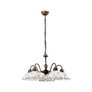 Kolarz 731.85.17 - Csillár láncon NONNA 5xE27/75W/230V kék 731.85.17 kép