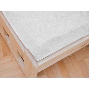 Gyerek frottír lepedő 70x140 cm fehér kép