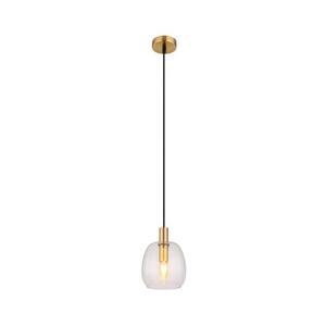 Globo 15789HM - Csillár zsinóron GARRI 1xE14/40W/230V átm. 16 cm réz 15789HM kép