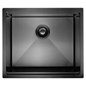 Mosogató Carlos Big 559x483x230 PVD BLACK NANO kép