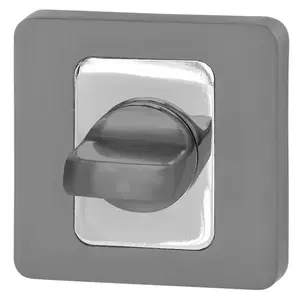 Rozetta R62 WC antracit/króm kép