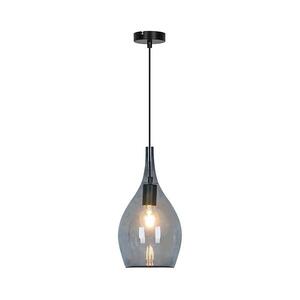Viokef Lighting NEXT kábeles függőlámpa 1xE27/40W/230V, füstszínű fekete 4306400 kép