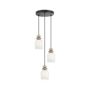 Viokef Lighting HILDA kábeles függeszték 3xE14/40W/230V fekete/barna 4346800 kép