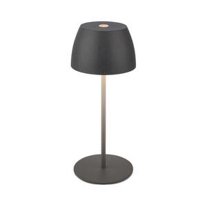 Briloner - MINI LED kültéri asztali lámpa, dimmelhető, újratölthető, érintésérzékelős, 2, 5W/5V, IP44, 1800 mAh, antracit 4002707459316 kép