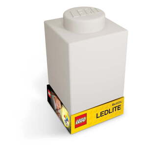 Classic Brick fehér szilikon világító éjjeli lámpa - LEGO® kép