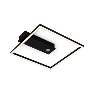 Briloner 3770-015 -LED Mennyezeti lámpa érzékelővel FRAME LED/14W/230V 3000K 32x30 cm fekete 3770-015 kép