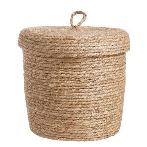RUSH ROPE tengerifű kosár fedéllel Ø 30 cm kép