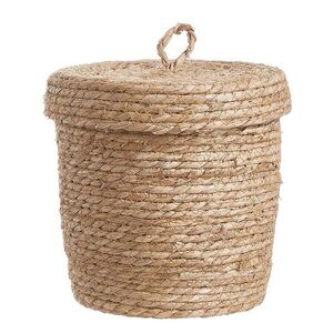 RUSH ROPE tengerifű kosár fedéllel Ø 25 cm kép