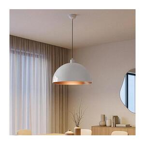 Brilagi - METALO LED kábeles függesztett csillár 1xE27/40W/230V átm. 40 cm fehér/réz 118OPV1119 kép
