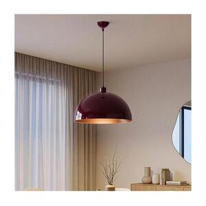 Brilagi - LED csillár kábellel METALO 1xE27/40W/230V átm. 40 cm bordó/rézszínű 118OPV1120 kép