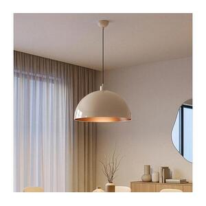 Brilagi - LED csillár zsinóron METALO 1xE27/40W/230V átm. 40 cm bézs/réz 118OPV1121 kép
