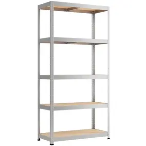 Fém polc 175 horganyzott 180x90x40 – 5 polc/175 kg kép