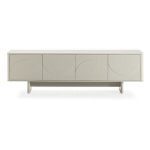 Krémszínű TV-állvány 180x55x40 cm Solei – MOME kép