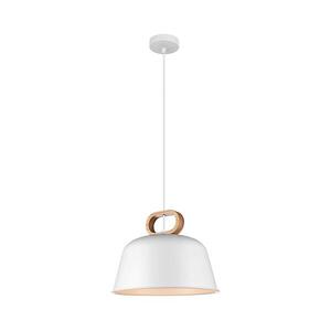 Viokef Lighting Zsinóros csillár CLIP 1xE27/40W/230V fehér/barna 4266800 kép