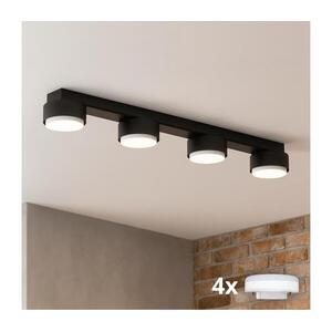 Brilagi - LED RGB dimmelhető spotlámpa MONO 4xGX53/14W/230V Wi-Fi Tuya fekete BG4573+4xIM1490 kép