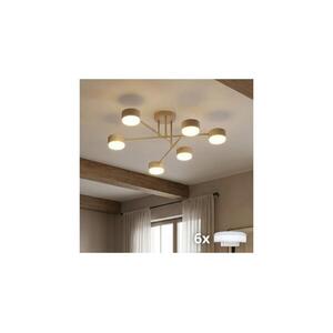 Brilagi - LED RGB dimmelhető felületre szerelhető csillár MONO 6xGX53/14W/230V Wi-Fi Tuya fekete BG4586+6xIM1490 kép