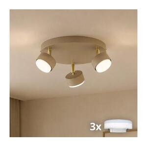Brilagi - Dimmelhető RGB LED spotlámpa MONO 3xGX53/14W/230V Wi-Fi Tuya bézs/arany BG5742+3xIM1490 kép