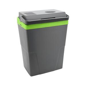 Hordozható autós hűtődoboz 22 l 55W/12V/230V szürke/zöld 07118 kép