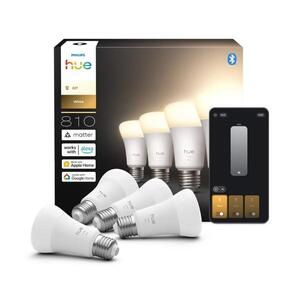 4 darabos készlet LED dimmelhető izzó Philips Hue WHITE E27/7W/230V 2700K 8721103095725 kép