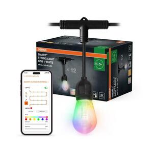 Osram - LED RGB dimmelhető kültéri fényfüzér SMART+ STRING 12xLED/230V 7, 47m IP44 Wi-Fi 4099854474934 kép