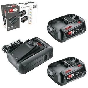 Bosch 1600A031T5 18V 2, 5Ah akkumulátor, 2 db + AL 18V-44 töltő kép