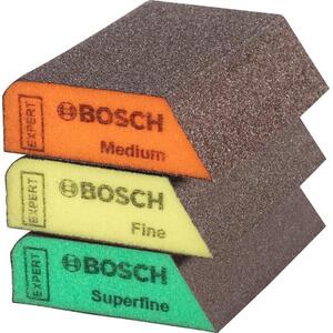 BOSCH EXPERT 2608901174 S470 combi csiszolóhasáb 69 × 97 × 26 mm, M, F, SF, 3 db kép