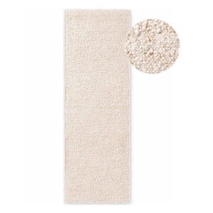 Krémszínű kézi szövésű buklé futószőnyeg 80x200 cm Notting Hill Portobello – Ted Baker kép