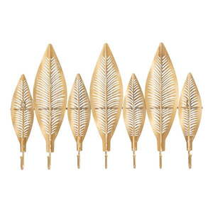 Aranyszínű fém fali fogas Long Leaf – Mauro Ferretti kép
