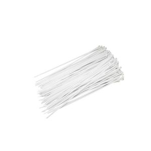 LAALU kábelkötegelő szett, 4, 8 x 370 mm, 100 db - fehér kép