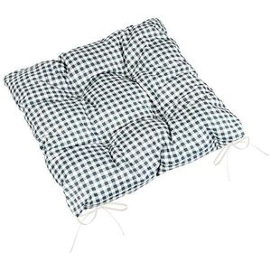 BELLATEX Ülőpárna BERTA, 41\610 steppelt 40 × 40, kockás, szürke kép