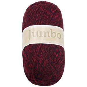 Bellatex s.r.o. Jumbo 100g - 934+901 piros-fekete melírozott kép