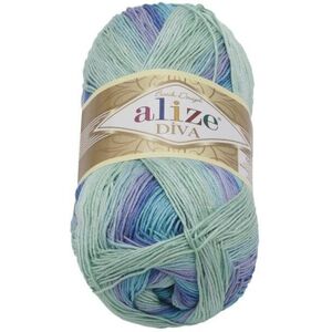 DIVA batik 100 g - 1767 kék, türkizkék kép
