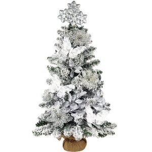 LAALU LED fényekkel díszített karácsonyfa - Karácsonyi kívánság, 26 dísz, 60 cm kép